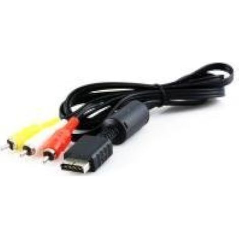 Composite AV Audio Video Cable for Sony Playstation 2 3 PS1 PS2 PS3 Slim (1/5)