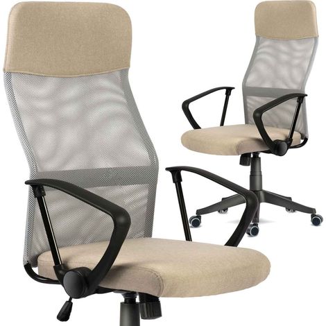 Bürostuhl mit Mikrogeflecht Sofotel Sydney beige (1/5)