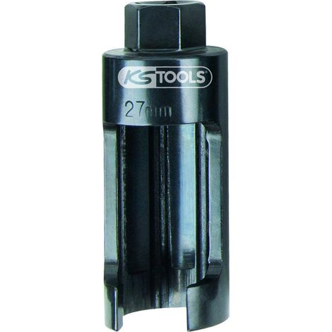 KS Tools 152.1196 Bussola 1/2" per iniettore, 27,0 mm, L=100 mm