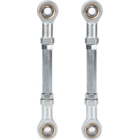 2 Stück 150 mm - 170 mm 8 mm Kugelgelenk-Spurstangensatz für 49cc elektrische Mini-Quads und Go-Karts (1/5)