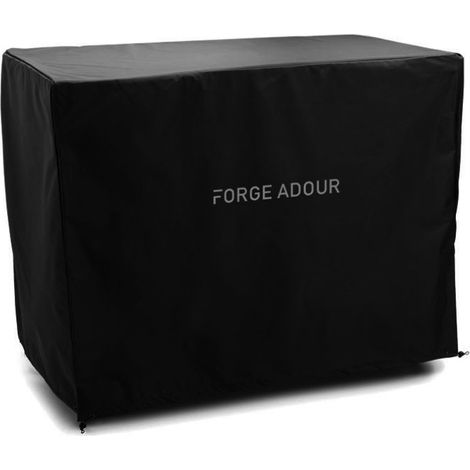 Forge Adour – Housse de barbecue et plancha pour chariot CHO A 75, CH PAF 75 NG, CH PIF 75 – Imperméable en polyester tissé – Cordon de serrage (1/4)