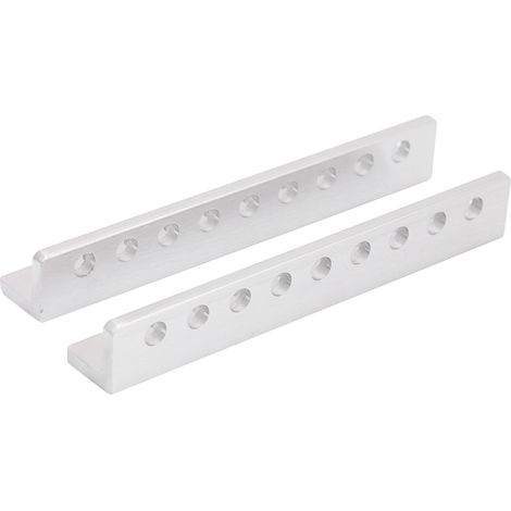 Profilé en aluminium en L à 9 trous, pièce accessoire pour robot, canal rainuré 3103-0009-0080 (1/5)