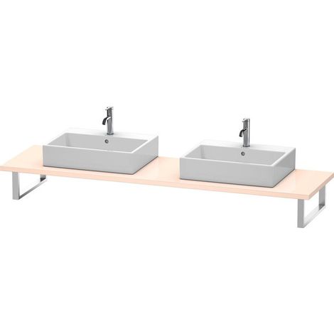 Duravit UNIVERSAL consolle 550xbis 800x30mm albicocca perla lucida