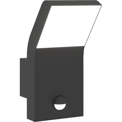 Applique noire LED en fonte d'aluminium d'extérieur (1/5)