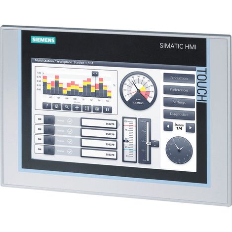 [GEBRAUCHT] B-Ware Siemens SPS-Display TP900 Comfort HMI 9 Zoll 16 Millionen Farben IP65 12 MByte (1/2)