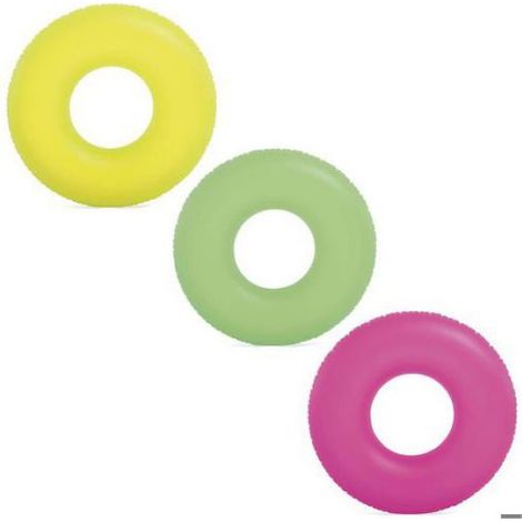 Bouée - Diamètre 91 Cm - En Pvc - Charge Maximale 90 Kg - Pour Piscine Lac Mer - 1 Pièce (1/5)