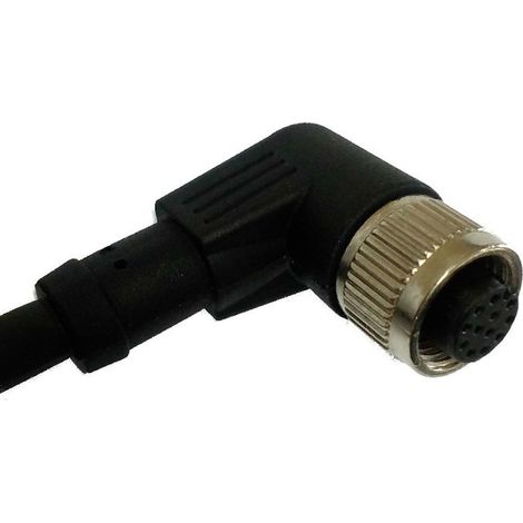 Connecteur industriel pré-câblé RS PRO 12 conducteurs , M12 Femelle, 5m ( Prix pour 1 )