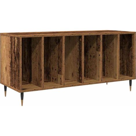 Maison Exclusive - Mobile porta vinili Legno vecchio 100 x 38 x 48 cm