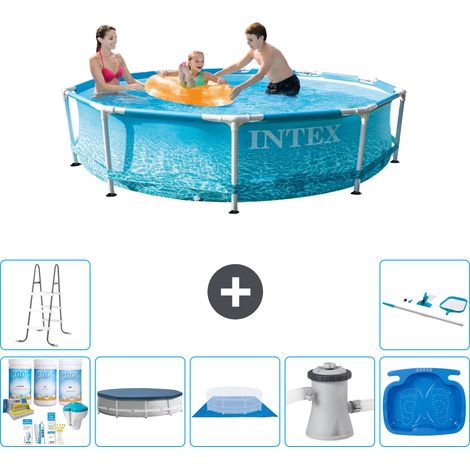 Intex Piscine Tubulaire Ronde - 305x76 cm - 8-pièces  S20355 (1/5)