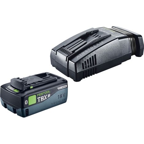 Festool 18V 1xTBX8/SCA16 Energie Set mit 1x BP 18 TBX 8 ASI Akku 18 V 8,0 Ah ( 578746 ) + SCA 16 Ladegerät ( 576953 )