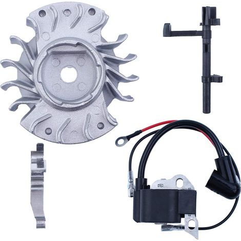 Kit de ressorts de contact d'arbre de commutateur d'allumage pour roue d'allumage pour Stihl 017 MS170 018 MS180 MS 170 180 Tronçonneuse Pièces de rechange (1/5)