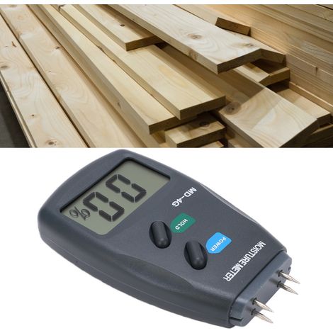 MD-4G Holzfeuchtemessgerät, Feuchtigkeitsdetektor, Holzhygrometer, Kartonhygrometer (1/5)