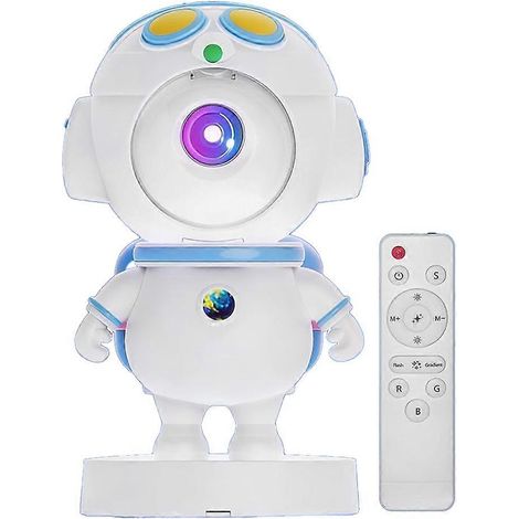 Filiyano – Lampe projecteur d'étoiles et de galaxie astronaute, décoration pour chambre d'adulte ou d'enfant, avec minuterie, télécommande et (1/5)