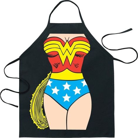 Tablier Cuisine - Satin Léger Respirant - 73 x 60 cm - Pour Barbecue Fête Adulte Cosplay - 1 Pièce (1/3)