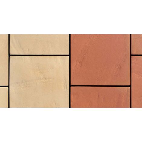 Baldosa Terracota Regular / 6 unidades (0.54 m²) / 30x30x2 cm / Tostado