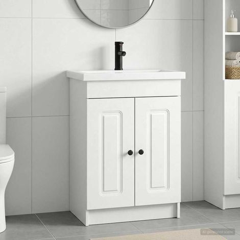 Juego de muebles de baño  56 x 37,5 x 81 cm