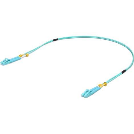 Ubiquiti - Cordon de correction de fibre d'Ubiquiti Networks 0.5M UOC-0.5 multimode OM3 LC - LC pour le correctif (1/2)