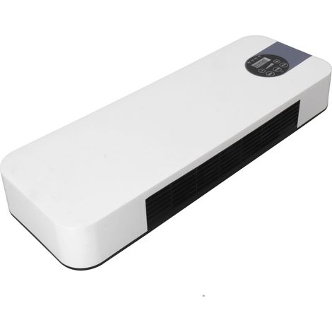 Chauffage soufflant électrique mural en plastique ABS avec télécommande, pour chambres et salons, prise européenne 220 V (1/5)