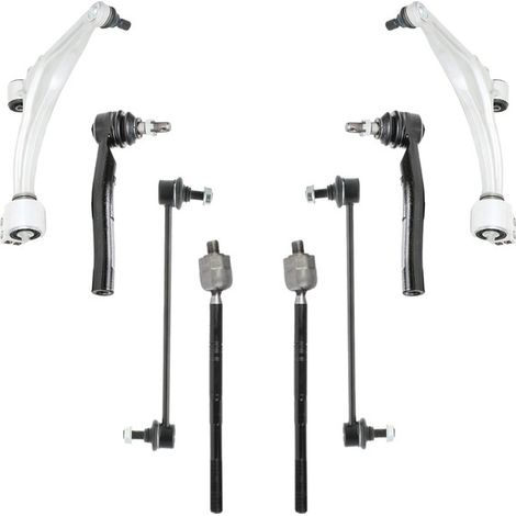 KIT BRACCIO OSCILLANTE 8 PEZZI COMPATIBILE CON OPEL ZAFIRA TOURER C (P12) 2.0 CDTi (75) / Kit Sospensione Completo OE/OEM / Bracci Oscillanti + Testine Sterzo / Sostituzione Diretta OEM