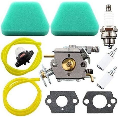 Carburateur universel pour tronçonneuses Poulan 1950–2375 – Modèles WT-89, WT-891, W-20 à W-662, C1U-W8/W14 – Compatible Artisan & Sears