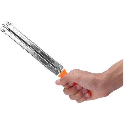 Fichier D'affûtage de Chaîne de Tronçonneuse de 4 Mm Lime de Tronçonneuse avec Poignée en Plastique, Limes Rondes D'affûtage pour Affûter et Limer Les Tronçonneuses (1/5)