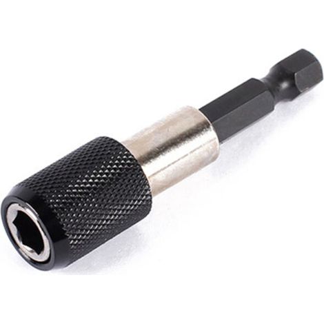 Rallonge à changement rapide, tige hexagonale 1/4 po, porte-embout de tournevis à long manche, outils à main, tige d'extension autobloquante à dégagement rapide (1/5)