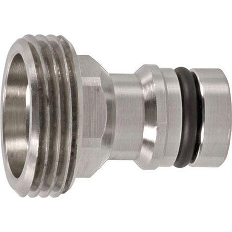 GEKA Gerätestecker  plus-Stecksystem Messing  vernickelt AG  26,44 mm  - 46.1711.8  Presa per  apparecchi GEKA  più sistema  di accoppiamento  ottone nichelato  AG 26,44  mm -  46.1711.8 (1/3)
