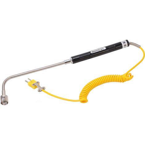 Sonde thermocouple de surface à angle droit de type K, portable, pour la mesure de température NR 81532B -50500℃ (1/5)
