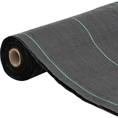 Membrane anti-mauvaises herbes noir 0,5x50 m PP (1/5)