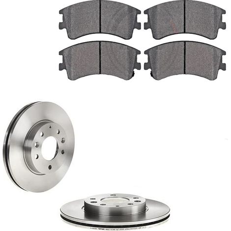 KIT FRENI ANTERIORI compatibile con MAZDA 6 (GG,GY) - DISCHI + PASTIGLIE OEM: FDB1619, FDB4171 / 17095 , 17428 /SOSTITUZIONE DIRETTA/BASSA POLVERE/SILENZIOSO (1/5)