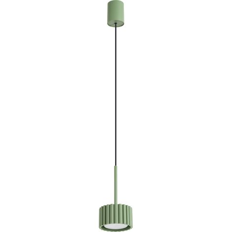 Hängeleuchten AURA Salbei 1xGx53 10cm Aluminium Sollux (1/5)
