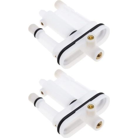 CSPARKV 2pcs Carburateur Principal Jet 592804 559648 596521 Compatible avec Briggs & Stratton 450E Series Model Carburateur Accessoires Moteur Équipement Pièce de Rechange (1/5)