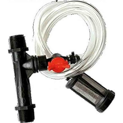 Inyector de fertilizante venturi regulable 63Ø Rosca macho 2'' Para uso en tuberias de 63mm