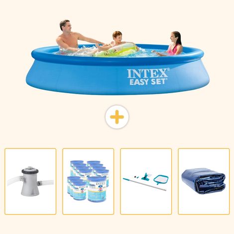 Intex Piscine Easy Set Ronde - 305x61 cm - 5-pièces SCB93 (1/5)