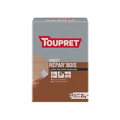 Reparaturpaste für Holz Pulver Toupret Serie Die Essentials 2kg - Toupret