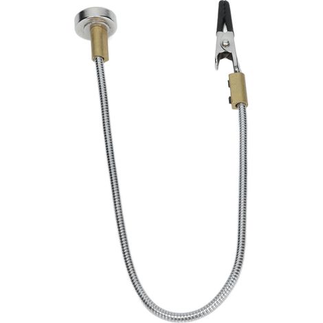 Elektronische Lötklemme mit Magnetfuß, verstellbarer Tischschraubstock mit flexiblem Arm, Befestigung aus legiertem Stahl, drehbare Halteklemme für Heimwerkerprojekte. (1/5)