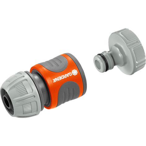 Gardena 1750-20 accesorio para manguera Conector de manguera Gris, Naranja 2 pieza(s)