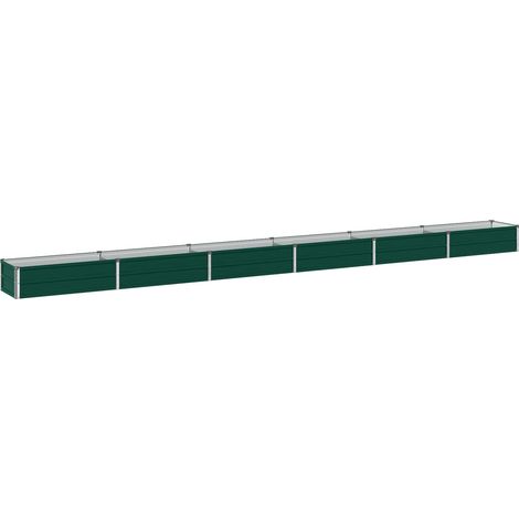 Cama de Jardín Elevada Verde 480 x 40 x 24 cm vidaXL