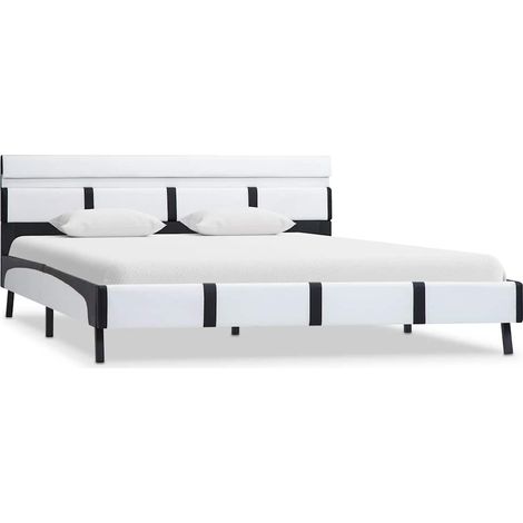 Maison Exclusive - Giroletto con LED senza Materasso Bianco 120x200 cm (1/5)