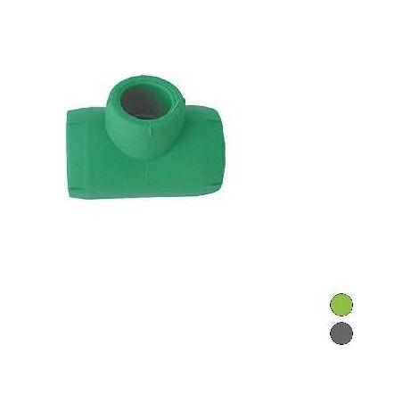 TEE RIDOTTO A 90° LISCIO IN POLIPROPILENE Misura: Diam. 40 x 32 x 40