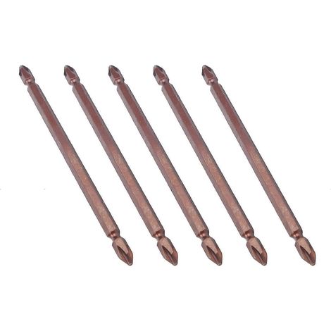Jeu de 5 embouts de tournevis double tête de 150 mm - Outil de réparation et de remplacement électrique (1/5)