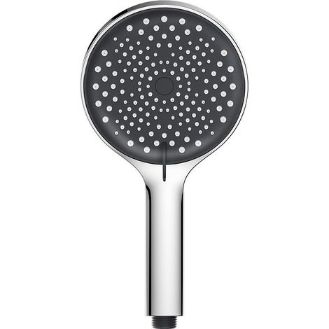 Lntyq Wassersparender Duschkopf, Wasserstopp und Filter, Chrom (Silber – Schwarz) (1/5)