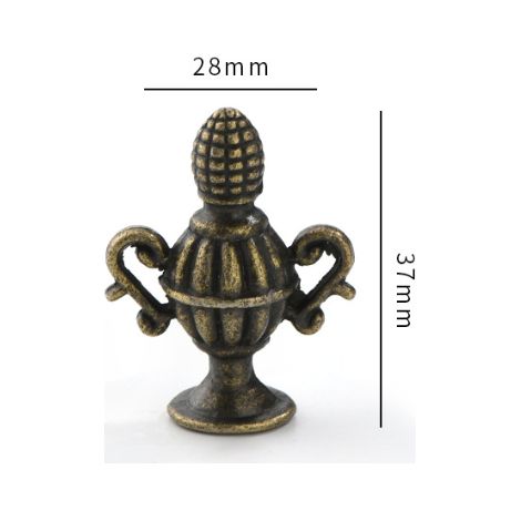 Bronze-Modell 104 mit Gewinde, Heimwerkerbedarf im europäischen Stil Ameise
