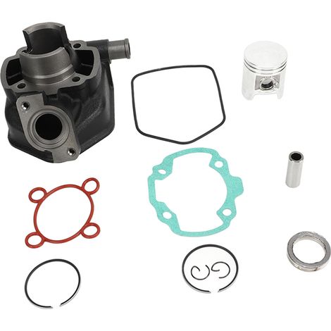 Kit cylindre piston 50cc 40mm diamètre avec joint segment - Remplacement pour Peugeot Speedfight 3/4 2 temps (1/5)