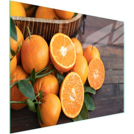 PLANCHE À DÉCOUPER EN VERRE 52x30 FRUITS