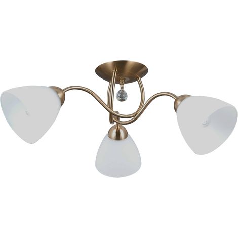 Lámpara colgante Lugano 3 E27 cromada italux PND-5643-3-HBR