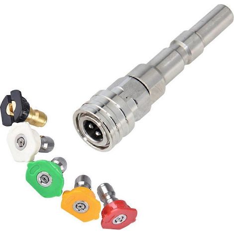 Haute pression Wash outil adaptateur pour Nilfisk KEW ALTO WAP CALM pour 1 4inch connexion rapide avec Spraying buses (1/5)