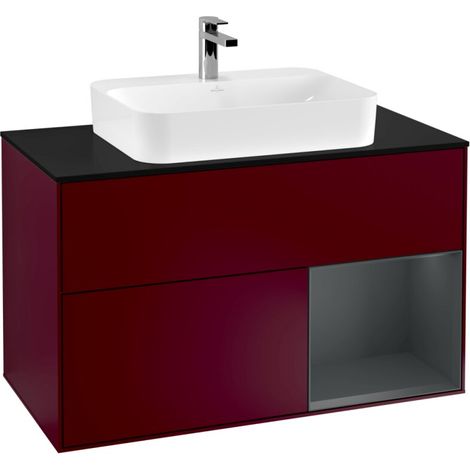 Villeroy & Boch F372HGHB Meuble sous-lavabo Finion F37