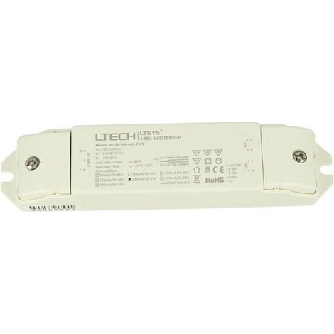 Led Driver CC 300mA DC 10-33V 10W Dimmerabile 0-10V 1-10V PWM