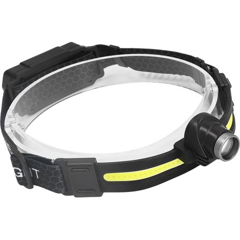 Multifunktionale COB-LED-Stirnlampe, Mini-Induktions-Stirnlampe, wasserdicht, Campinglampe für Outdoor-Aktivitäten (1/5)